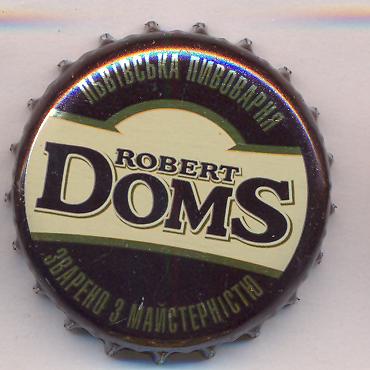 Beer cap Nr.22800: Robert Doms produced by Lvivska Pivovara/Lviv