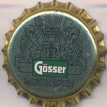 Beer cap Nr.22822: Gösser Märzen produced by Brauerei Göss/Göss