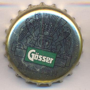 Beer cap Nr.22823: Gösser Märzen produced by Brauerei Göss/Göss