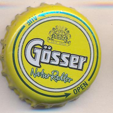 Beer cap Nr.22824: Gösser Naturradler produced by Brauerei Göss/Göss