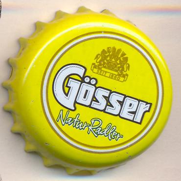 Beer cap Nr.22825: Gösser Naturradler produced by Brauerei Göss/Göss