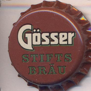 Beer cap Nr.22826: Gösser Stiftsbräu produced by Brauerei Göss/Göss