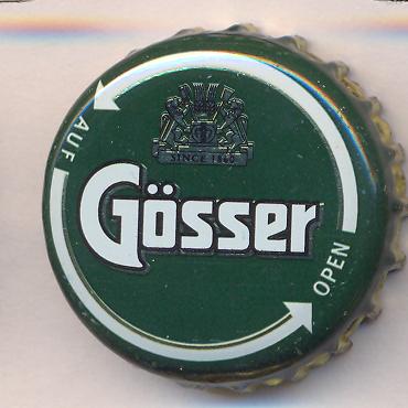 Beer cap Nr.22869: Gösser Bier produced by Brauerei Göss/Göss