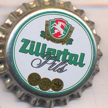 Beer cap Nr.22872: Zillertaler Pils produced by Zillertal Bier - Brauhaus Simon Strasser/Zell am Ziller