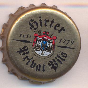 Beer cap Nr.22896: Hirter Privat Pils produced by Brauerei Hirt GmbH/Hirt