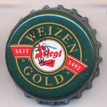 Beer cap Nr.22912: Weizengold produced by Stieglbrauerei zu Salzburg GmbH/Salzburg