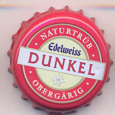 Beer cap Nr.22967: Edelweiss Dunkel produced by Hofbräu Kaltenhausen/Kaltenhausen