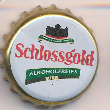 Beer cap Nr.23010: Schlossgold produced by Brauerei Schwechat/Schwechat