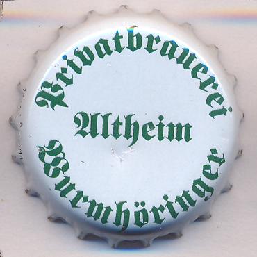 Beer cap Nr.23051: Märzenbier produced by Brauerei Franz Wurmhöringer/Altheim