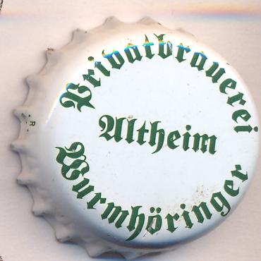 Beer cap Nr.23053: Märzenbier produced by Brauerei Franz Wurmhöringer/Altheim