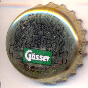 Beer cap Nr.23260: Gösser Bock produced by Brauerei Göss/Göss