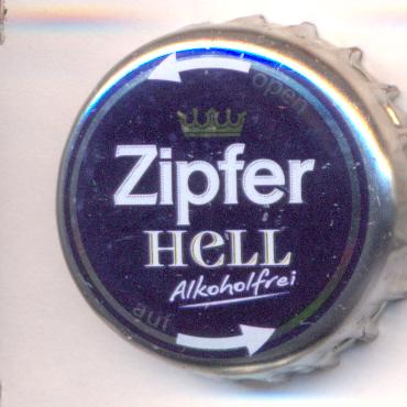 Beer cap Nr.23362: Zipfer Hell Alkoholfrei produced by Brauerei Zipf/Zipf