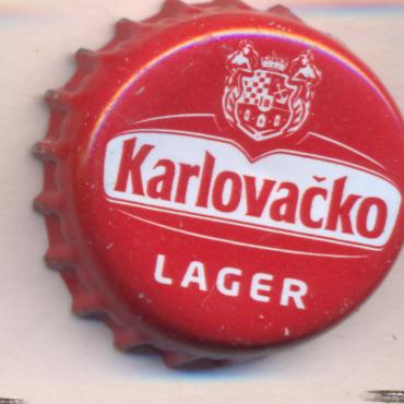Beer cap Nr.23664: Karlovacko Lager produced by Karlovacka Pivovara/Karlovac