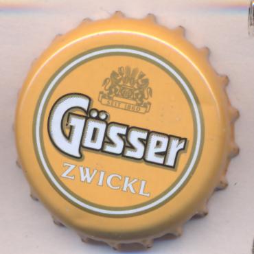 Beer cap Nr.23769: Gösser Zwickl produced by Brauerei Göss/Göss