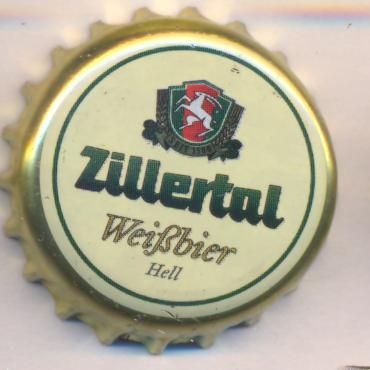 Beer cap Nr.23795: Zillertaler Weißbier Hell produced by Zillertal Bier - Brauhaus Simon Strasser/Zell am Ziller