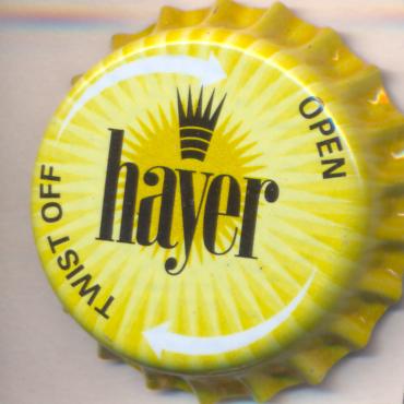 Beer cap Nr.23809: Hayer produced by Beer of Yerevan CJSC/Yerevan