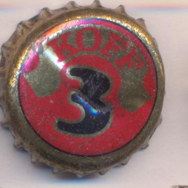 Beer cap Nr.23873: Koff 3 produced by Oy Sinebrychoff Ab/Helsinki