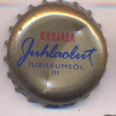 Beer cap Nr.23884: Karjala Jubileumsöl III produced by Oy Hartwall Ab/Helsinki