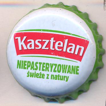 Beer cap Nr.23911: Kasztelan Niepasteryzowane Swieze z natury produced by Sierpc/Sierpc