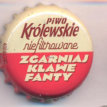 Beer cap Nr.23914: Krolewskie Niefiltrowane produced by Browary Warszawskie/Warszaw