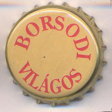 Beer cap Nr.24014: Borsodi Vilagos produced by Borsody Sörgyar Rt/Böcs