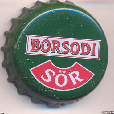 Beer cap Nr.24017: Borsodi Sör produced by Borsody Sörgyar Rt/Böcs