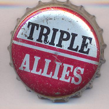 Beer cap Nr.24091: Triple Allies produced by Brasserie des Allies/Marchienne-au-Pont