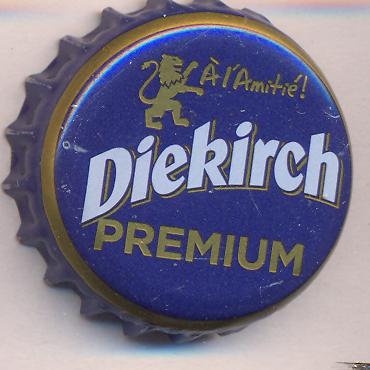 Beer cap Nr.24127: Diekirch Premium produced by Diekirch S.A./Diekirch