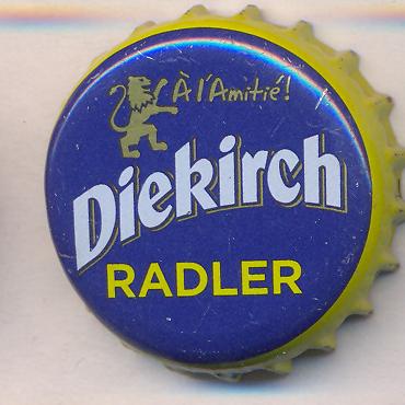 Beer cap Nr.24135: Diekirch Radler produced by Diekirch S.A./Diekirch