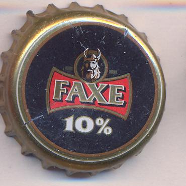 Beer cap Nr.24228: Faxe 10% produced by Faxe Bryggeri/Faske