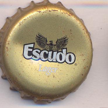 Beer cap Nr.24234: Escudo Lager produced by Compania de Cervecerias Unidas/Santiago