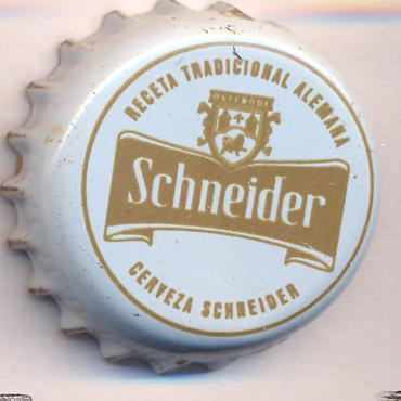 Beer cap Nr.24271: Cerveza Schneider produced by Cia. Industrial Cervecera S.A./Salta