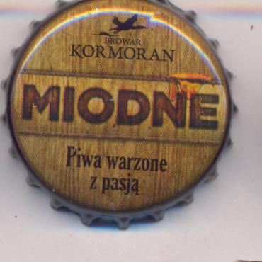 Beer cap Nr.24328: Kormoran Miodne produced by Browar Kormoran/Olsztyn