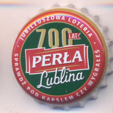 Beer cap Nr.24338: Perla produced by Zaklady Piwowarskie w Lublinie S.A./Lublin