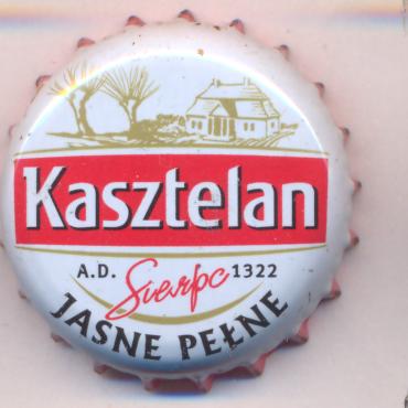 Beer cap Nr.24369: Kasztelan Jasne Pelne produced by Sierpc/Sierpc