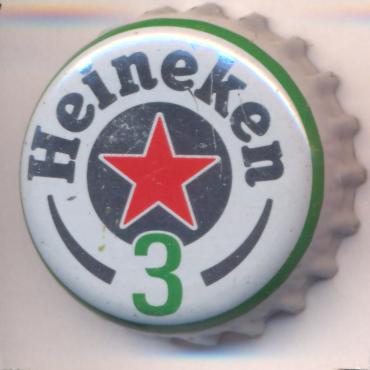 Beer cap Nr.24391: Heineken 3 produced by Heineken/Amsterdam