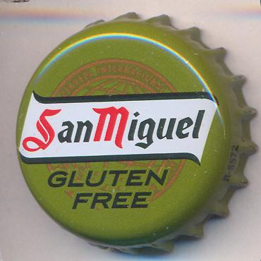 Beer cap Nr.24466: San Miguel Gluten Free produced by San Miguel/Barcelona