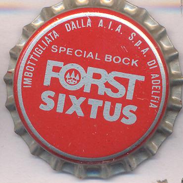 Beer cap Nr.24484: Forst Sixtus Special Bock produced by Brauerei Forst/Meran