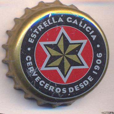 Beer cap Nr.24523: Estrella Galicia produced by Hijos De Rivera S.A./La Corua