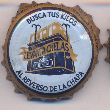 Beer cap Nr.24568: Cervecza Cristal produced by Cerveceria Backus Y Johnston/Lima