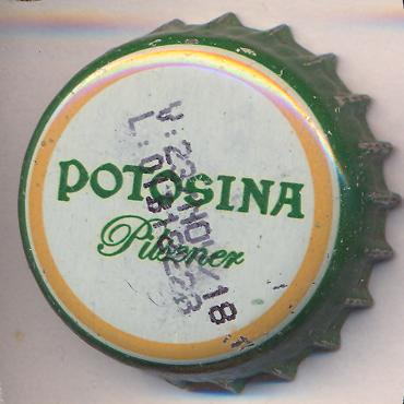 Beer cap Nr.24595: Potosina Pilsener produced by Cerveceria Nacional Potosi/Potosi