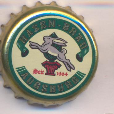 Beer cap Nr.24632: Hasenbräu produced by Hasenbräu/Augsburg