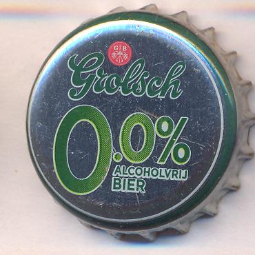 Beer cap Nr.24697: Grolsch 0.0% Alcoholvrij Bier produced by Grolsch/Groenlo