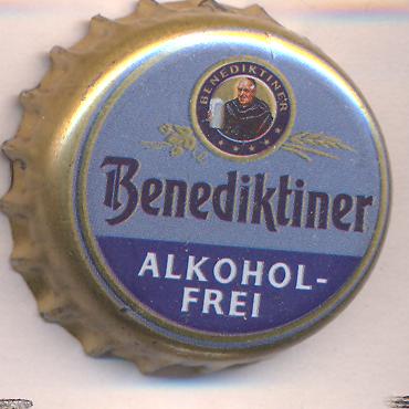 Beer cap Nr.24707: Benediktiner Alkoholfrei produced by Benediktiner Weißbräu GmbH/Ettal