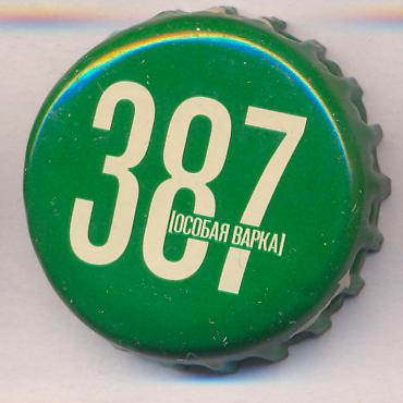 Beer cap Nr.24809: 387 produced by Efes Moscow Brewery/Moscow