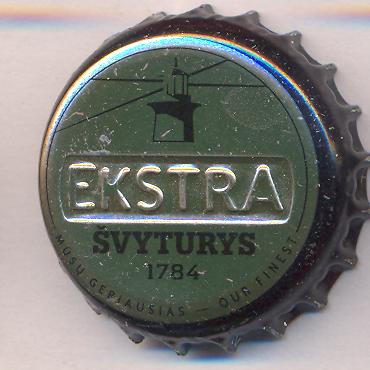 Beer cap Nr.24826: Ekstra produced by Svyturys/Klaipeda