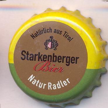 Beer cap Nr.24910: Starkenberger Natur Radler produced by Brauerei Schloß Starkenberg H.Schatz GmbH & Co.KG./Tarrenz