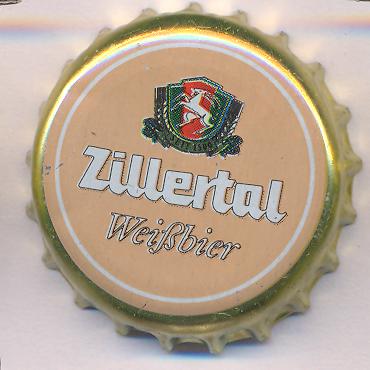 Beer cap Nr.24911: Zillertaler Weißbier produced by Zillertal Bier - Brauhaus Simon Strasser/Zell am Ziller