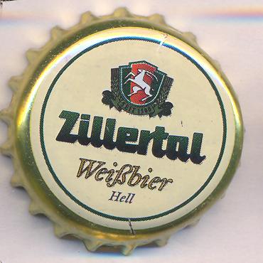 Beer cap Nr.24913: Zillertaler Weißbier Hell produced by Zillertal Bier - Brauhaus Simon Strasser/Zell am Ziller