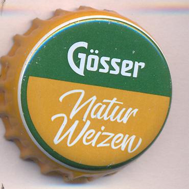 Beer cap Nr.24944: Gösser Naturweizen produced by Brauerei Göss/Göss